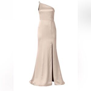 Amsale Kaia Dress Champagne